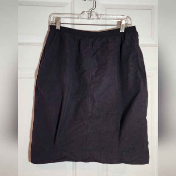 Kristensen Du Nord Italy Black Pull On Cotton Skirt Size 3 (29in Waist) - Picture 1 of 6